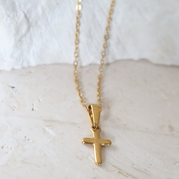 Little Cross Pendant Necklace