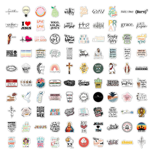 EVERYDAY JESUS VINYL STICKERS
