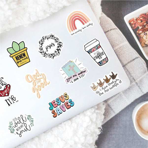 EVERYDAY JESUS VINYL STICKERS