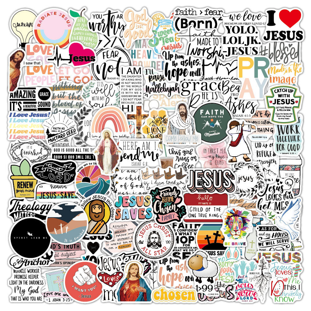 EVERYDAY JESUS VINYL STICKERS