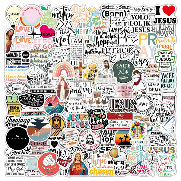 EVERYDAY JESUS VINYL STICKERS