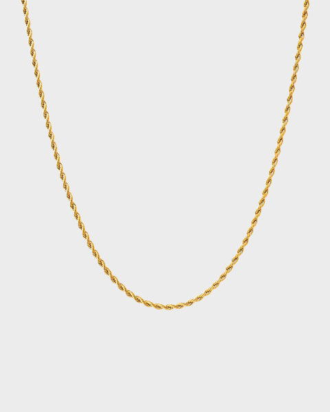 18k Gold Plated Rope Chain