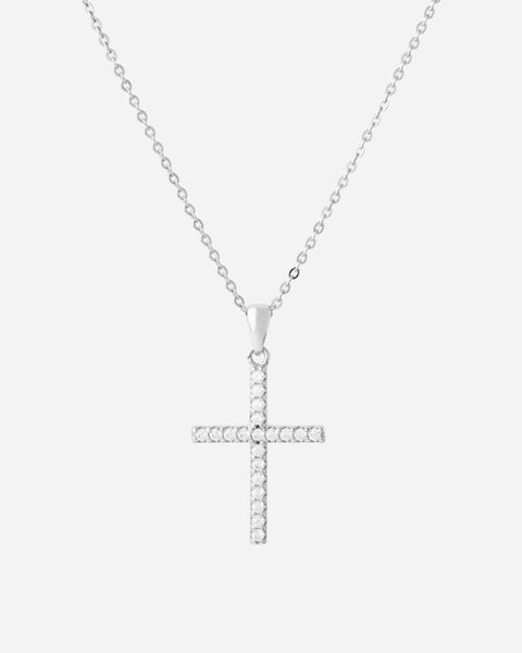 18k Gold Plated 925 Sterling Silver Cubic Zirconia Small Diamond Necklace