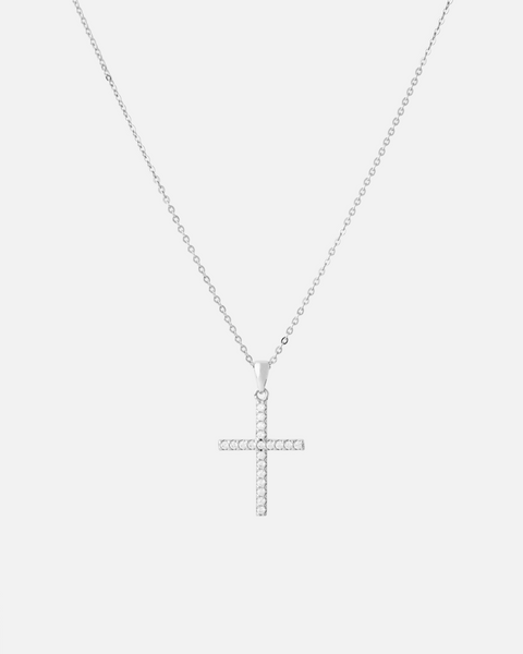18k Gold Plated 925 Sterling Silver Cubic Zirconia Small Diamond Necklace