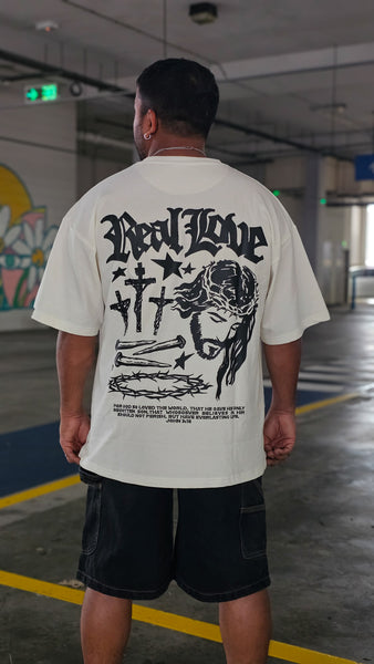 REAL LOVE OVERSIZED TEE