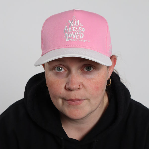 YOU ARE SO LOVED EMBROIDERED SNAPBACK HAT