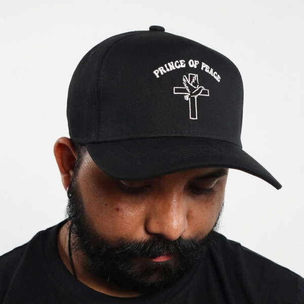 PRINCE OF PEACE EMBROIDERED SNAPBACK HAT