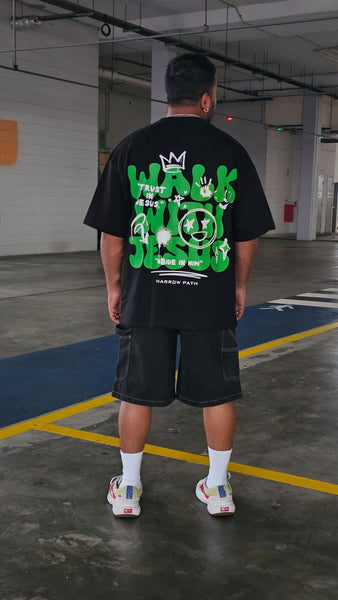 WALK WITH JESUS OVERSIZED TEE