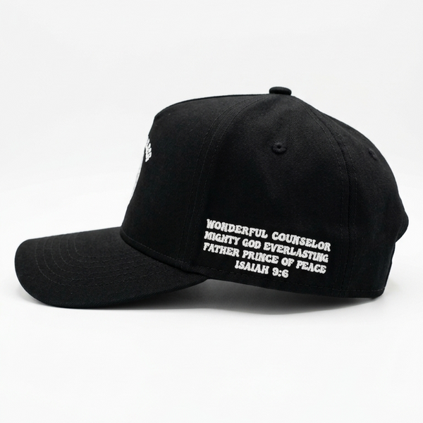 PRINCE OF PEACE EMBROIDERED SNAPBACK HAT
