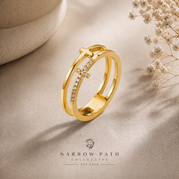 Double Cross Ring - Women