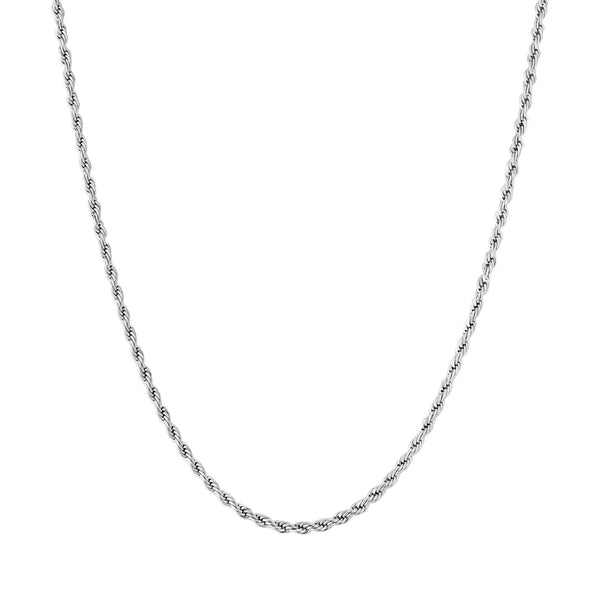 2.5MM Rope Chain 18K Plated