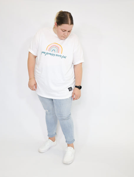YOUR PROMISES NEVER FAIL TEE WHITE