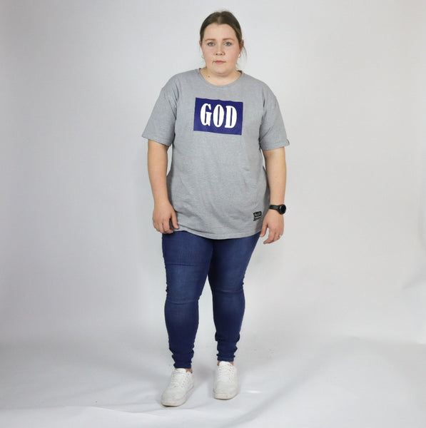 GOD TEE GREY