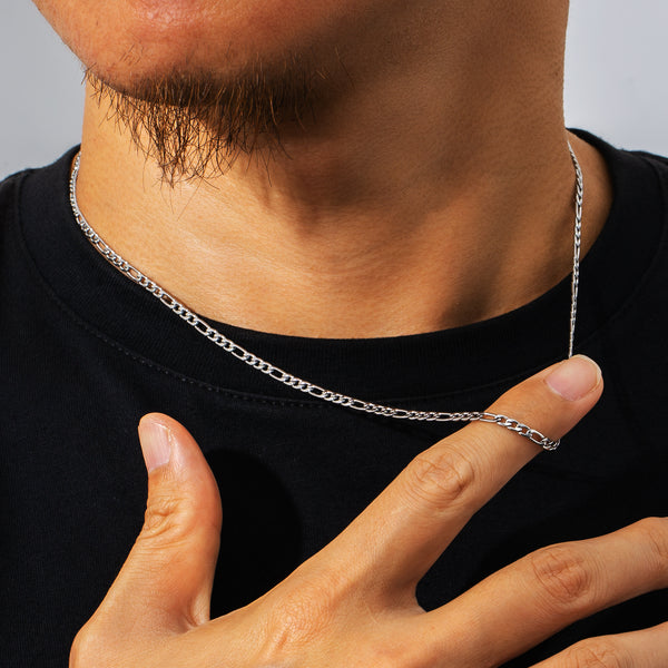 Figaro Chain Silver